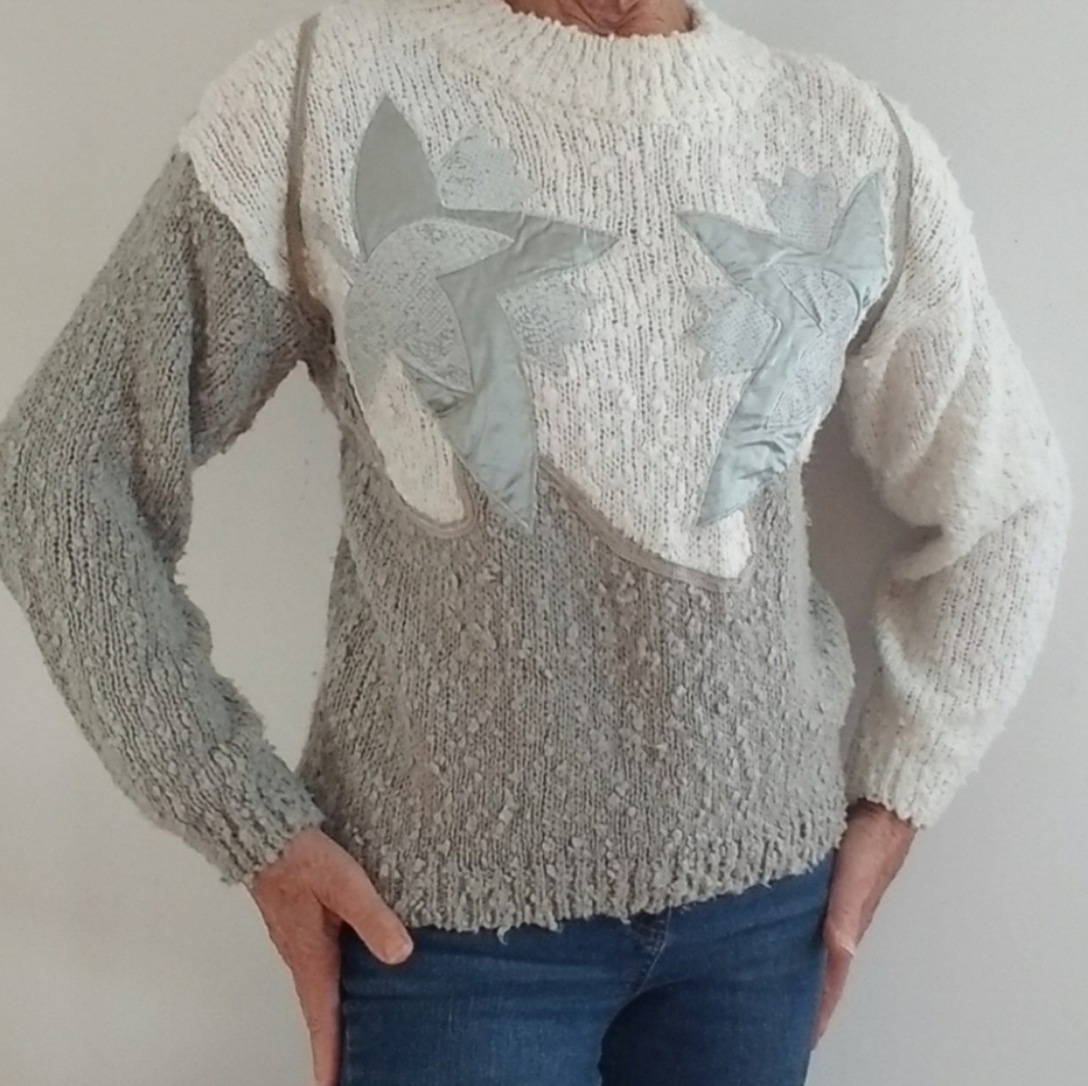 Vintage 80s Shenanigans Knit Sweater Pop Culture